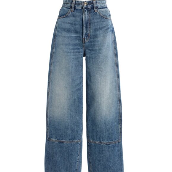 Ruadh Denim - RÙADH Exclusive The Rhone Rigid High-Rise Curved Jeans/ moda operandi